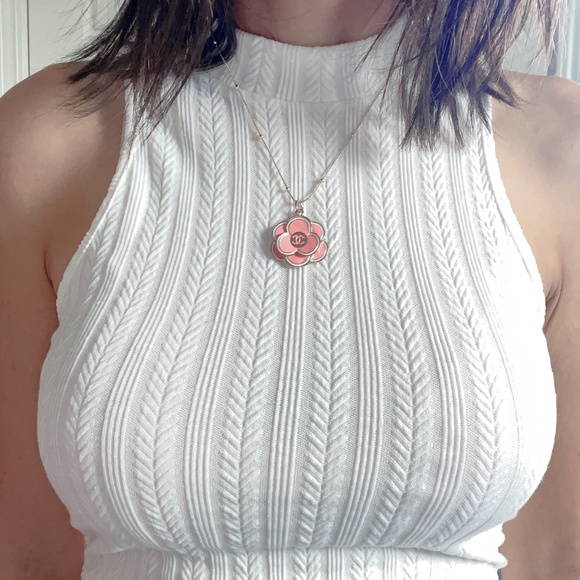 026 Fitted Ribbed Knit Mock Neck Tank Top - Picture 8 of 16